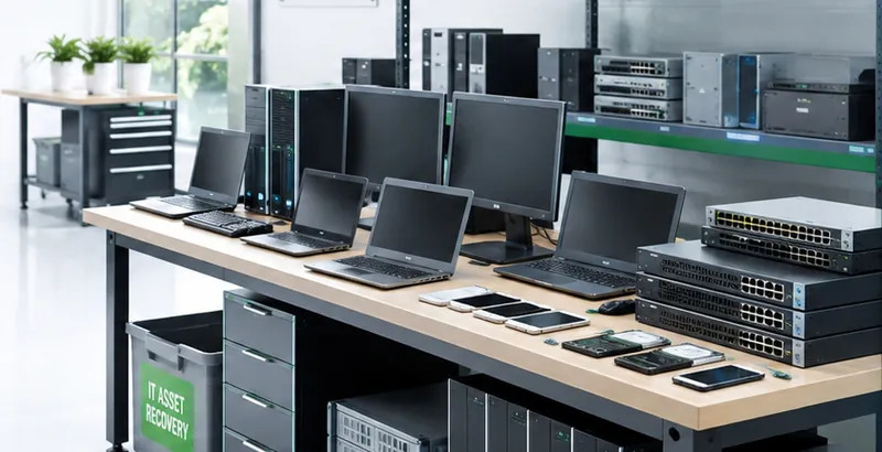 Electronics Recycling in Stanislaus County – IT asset recovery equipment